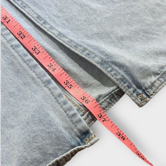 Women's Size 30 Long Denim Skirt Maxi Blue Jean Dark Wash Casual Summer - Picture 6 of 6